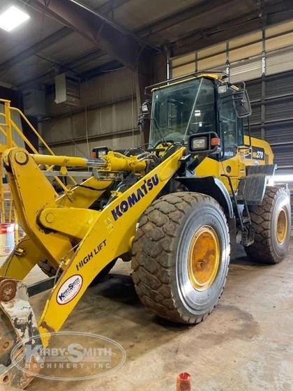 Used Komatsu loader